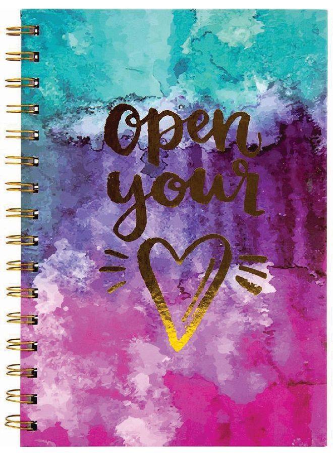 NIBEMINENT Carpe Diem Floral Exercise Book Multicolour - Image 1