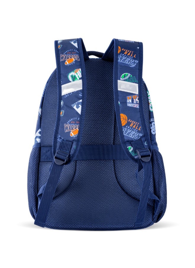Eazy Kids Eazy Kids 18" Set of 3 Backpack w/ Lunch Bag and Pencil Case - Basket Ball  - Image 5