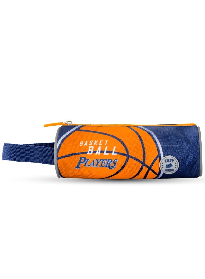 Eazy Kids 18" Set of 3 Backpack w/ Lunch Bag and Pencil Case - Basket Ball