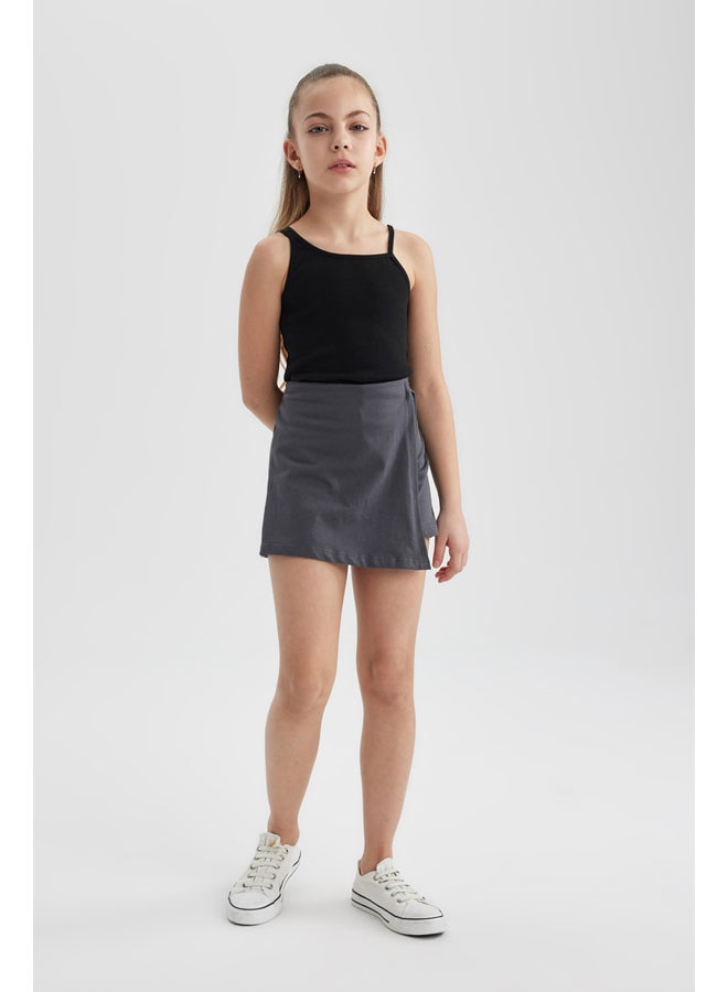 DeFacto Girl Regular Fit Knitted Skirt  - Image 5