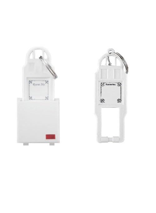 SEER SEER switch Electric Modular Switch with LED and KeyTag 32 Amp DP White Polycarbonate Pack of 1  - Image 2