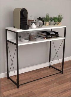 AGD Coffee corner table, console entrance table, to arrange and organize your needs - white / black  - Image 1