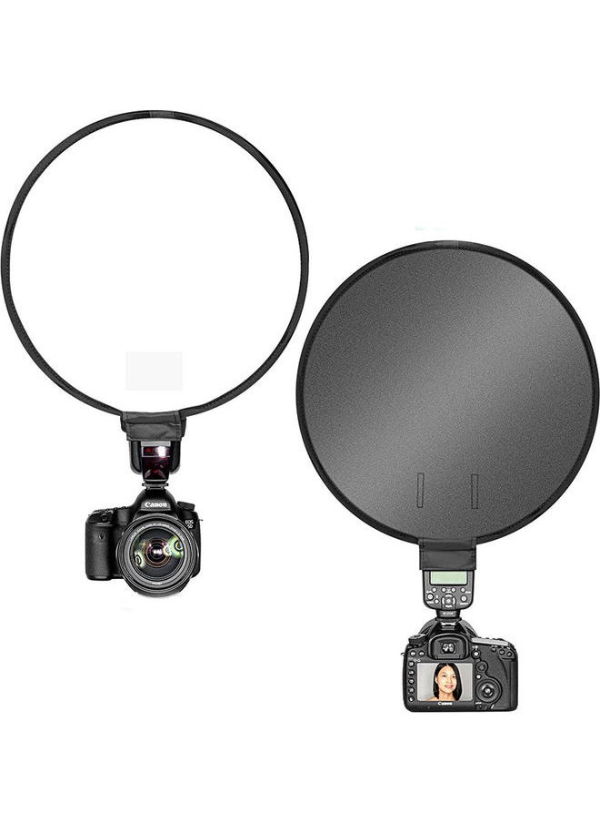 Loquat Universal On-camera Photography Flash Diffuser Reflector Soft Box Black  - Image 3