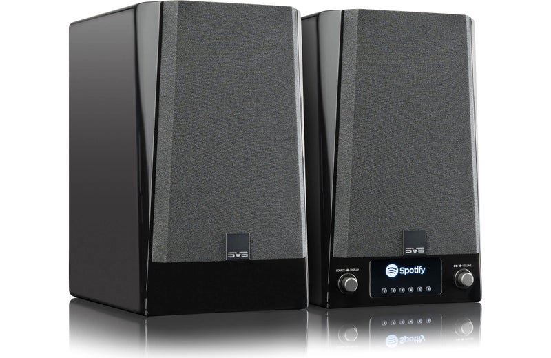 SVS Prime Wireless Pro Piano Gloss Powered Speakers - Pair - Image 1
