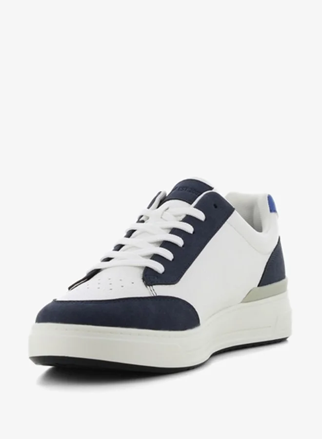 اس جي Men's Colourblock Lace-Up Sneakers
