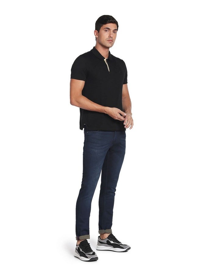 بنطلون جينز Arrow Men Knit Look Dark Wash Skinny Fit - نيلي، مقاس M - pzsku/Z64651C98EE469AE3F243Z/45/_/1740982696/4ee8a11a-5110-4f07-b16d-ddc64a5089b3