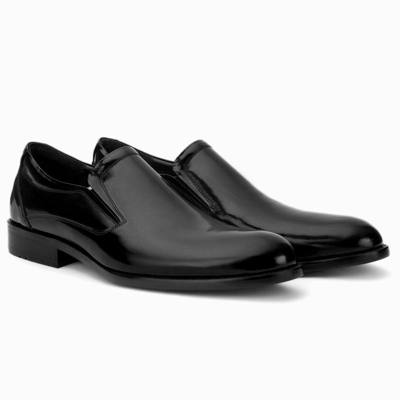 Brio Classic Urban Gloss Loafer - Black