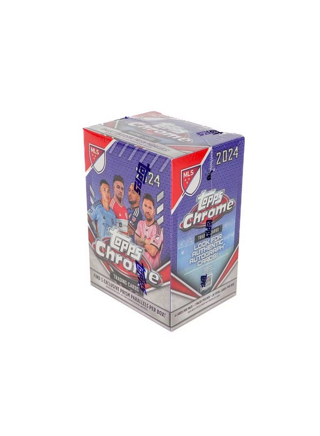 Topps 2024 Topps MLS Major League Soccer Chrome 7-Pack Blaster Box - Image 1