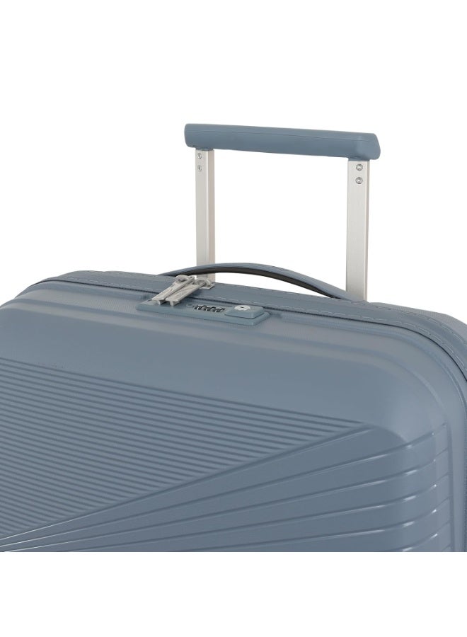 American Tourister AIRCONIC2.0 SP 55 cm Small Cabin Polypropylene (PP) Hard 8 Wheels Spinner Luggage/Suitcase/Trolley Bag for Travel (Gray) - Image 4