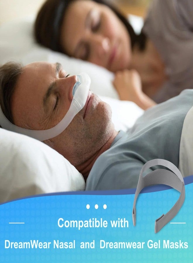 KeCool CPAP Headgear for DreamWear Nasal Mask, Adjustable Cpap Dreamwear headgear, Comfortable DW Replacement Strap for Respironics DreamWear Nasal or Gel Mask, N30i Mask - Standard Size (Headgear Only) - Image 2