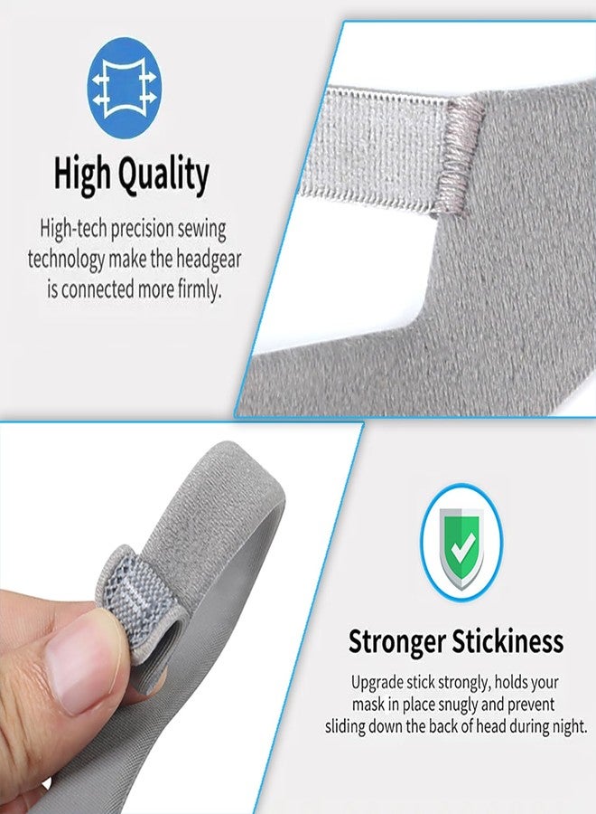 KeCool CPAP Headgear for DreamWear Nasal Mask, Adjustable Cpap Dreamwear headgear, Comfortable DW Replacement Strap for Respironics DreamWear Nasal or Gel Mask, N30i Mask - Standard Size (Headgear Only) - Image 5