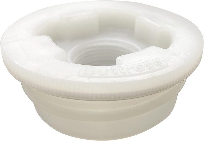 Green Goods Bung Cap 2" Buttress (Coarse Thread) with Gasket for Poly Drum -1pc MADE IN USA - Image 1