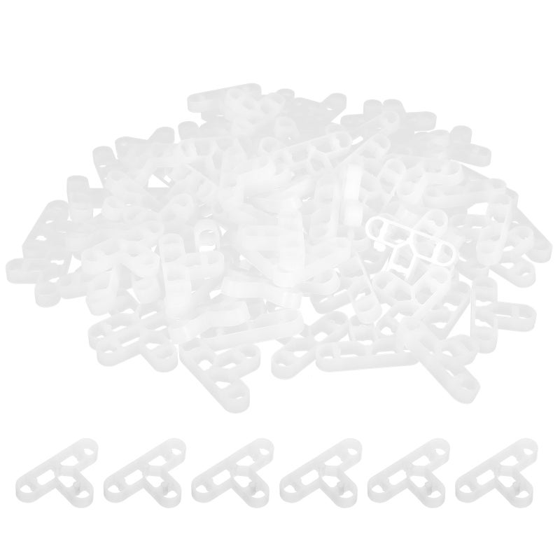 Tile Leveling System, T-Shaped Spacers for Smooth Ceramic Installation, Reusable Tools - Image 1