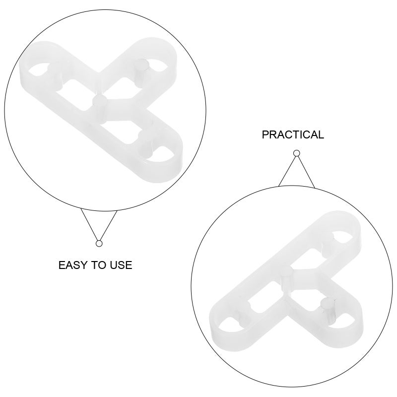 Tile Leveling System, T-Shaped Spacers for Smooth Ceramic Installation, Reusable Tools - Image 5