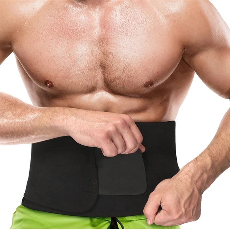 Bluejw Best Selling Waist Trimmer for Men & Women - Premium Sweet Sweat Workout Enhancer - New Design - Image 3