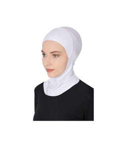 SYNSYB Solid Women's Muslin Hijab Sport Head Scarf Plain Under Scarf Muslimah Turban Cap Scarf Ramadan Accessory  - Image 1