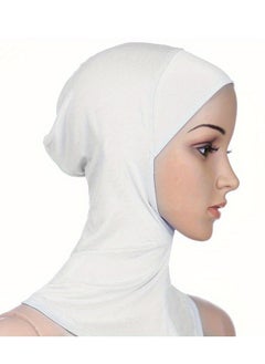 SYNSYB Solid Women's Muslin Hijab Sport Head Scarf Plain Under Scarf Muslimah Turban Cap Scarf Ramadan Accessory  - Image 3