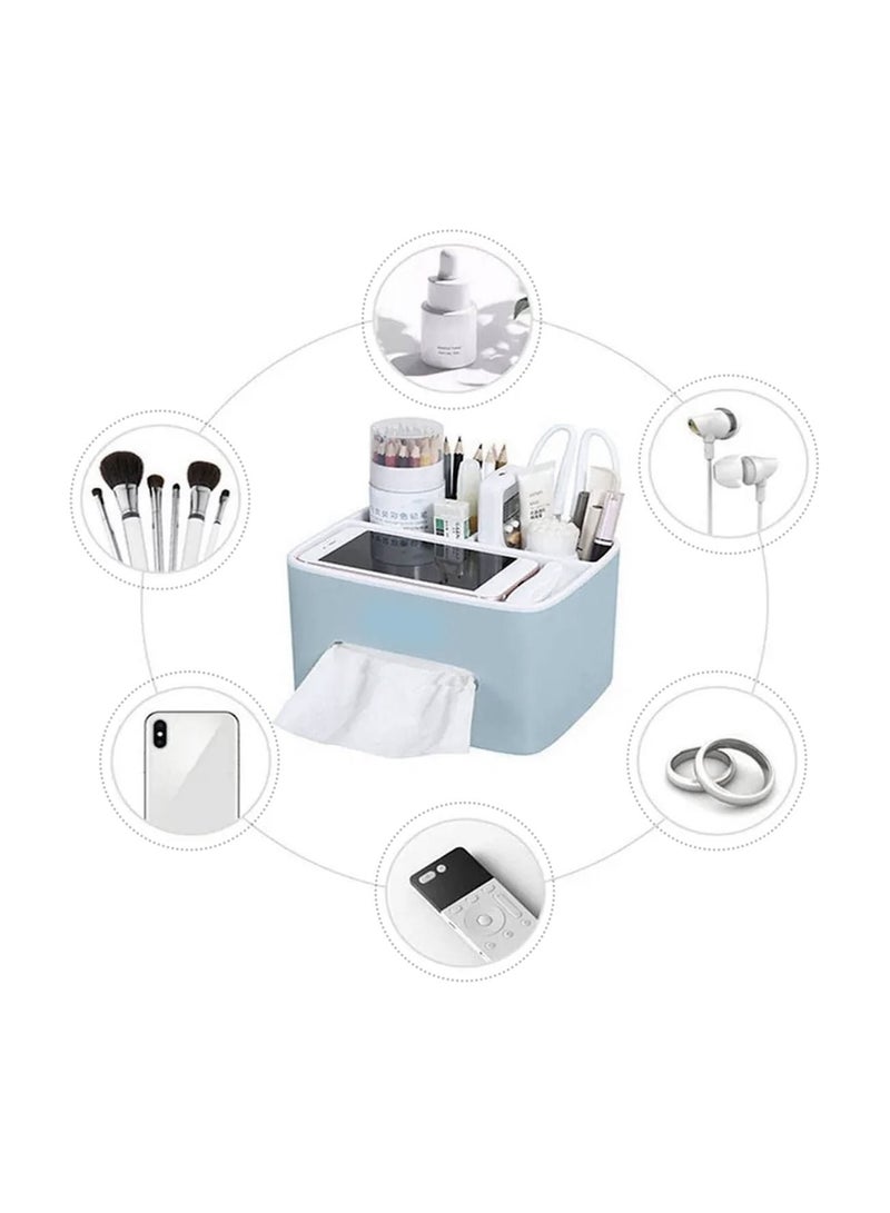 Multifunctional Tissue Box Desk Organizer  - Image 4