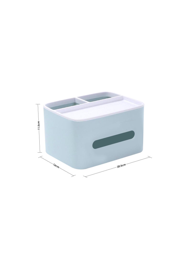 Multifunctional Tissue Box Desk Organizer  - Image 2