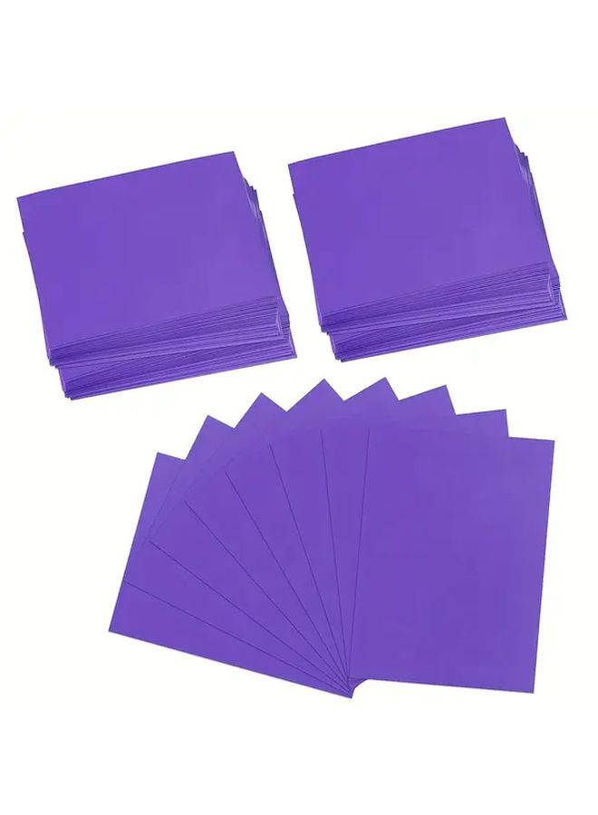 500 Purple Card Sleeves Matte Finish 66x91mm Anti Sweat Bend Resistant TCG Game Cards - Image 5