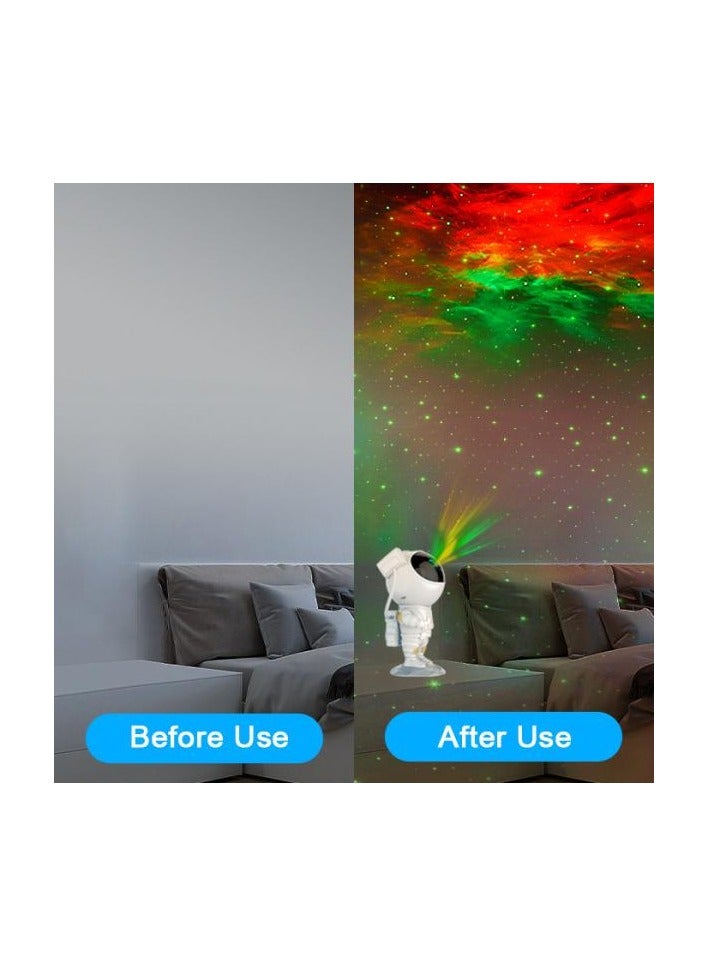Star Astronaut Projector Light, Galaxy Moon Nebula Ceiling Night Light, Remote Control,Gift for Bedroom, Christmas, Birthdays, Valentine'S Day - Image 3