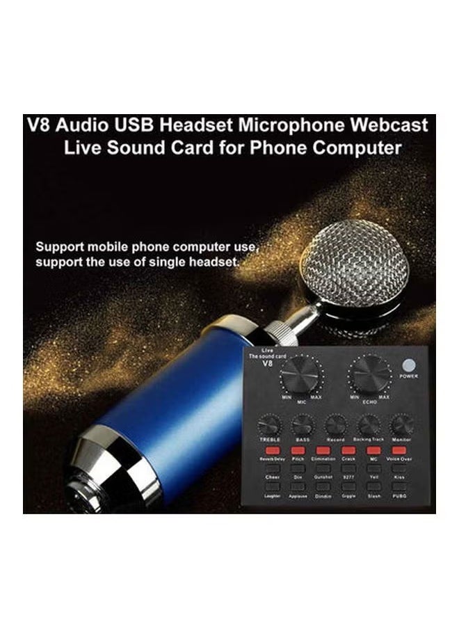 Generic EZZYSO V8 Live Sound Card Black  - Image 2