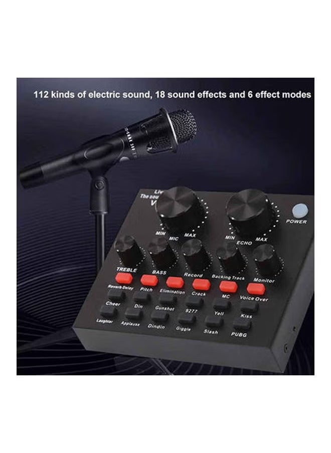 Generic EZZYSO V8 Live Sound Card Black  - Image 3