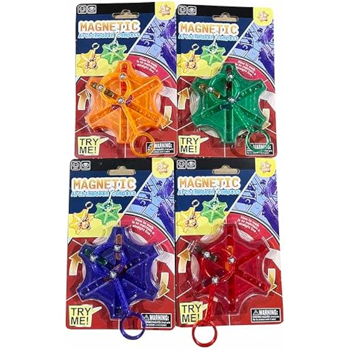 macmerise Galaxy Magnetic Arch 1 Medean Compass Fidget Toy - Assorted Colors, 1 Piece | Stress Relief & Focus Improvement - Image 2
