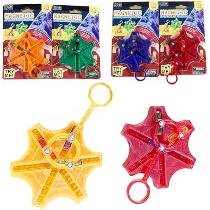 macmerise Galaxy Magnetic Arch 1 Medean Compass Fidget Toy - Assorted Colors, 1 Piece | Stress Relief & Focus Improvement - Image 1