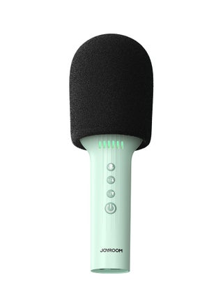 Joyroom 2in1 Karaoke Mic with Speaker Bluetooth Wireless Microphone Audio with 4 sound modes and hours singing wireless Microphone Handheld Audio-Green - pzsku/Z64666AC3B9BF58FB277DZ/45/_/1697716850/e1257cd4-bb20-4211-9c42-7a369cab545a