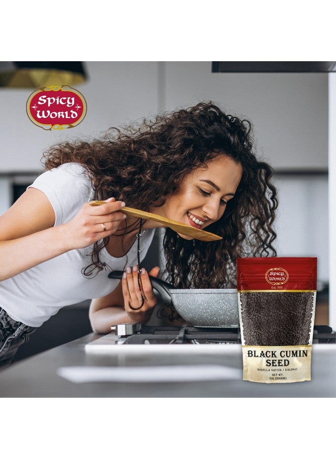 سبايسي وورلد بذور حبة البركة السوداء من سبايسي وورلد، 7 أونصة - حبة البركة السوداء - كيس قابل لإعادة الإغلاق | حبة البركة السوداء الكاملة (كالونجي) رائعة للصحة، لصنع زيت حبة البركة السوداء والمزيد! - Image 5