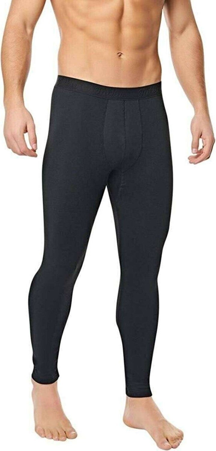 Tutku Men's Winter Thermal Warm Underwear Tights Black 
