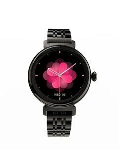 HiFuture Aura Smart Watch for Women’s with 1.04 Inch AMOLED Screen, Black  - Image 1