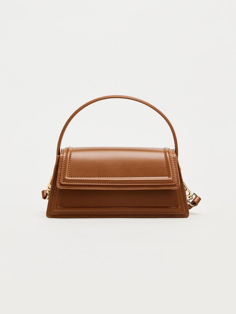 2024 Women'S Handbag Brown Mini City Messenger Bag Black Casual Fashion Handbag - Image 5