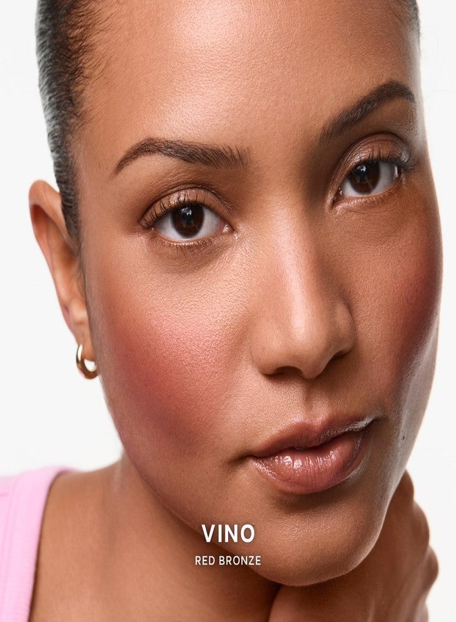 Saie SuperSuede Baked Blush Powder, Vino (0.1 oz) - Image 3