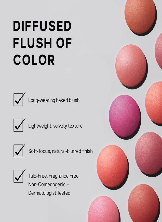 Saie SuperSuede Baked Blush Powder, Vino (0.1 oz) - Image 4