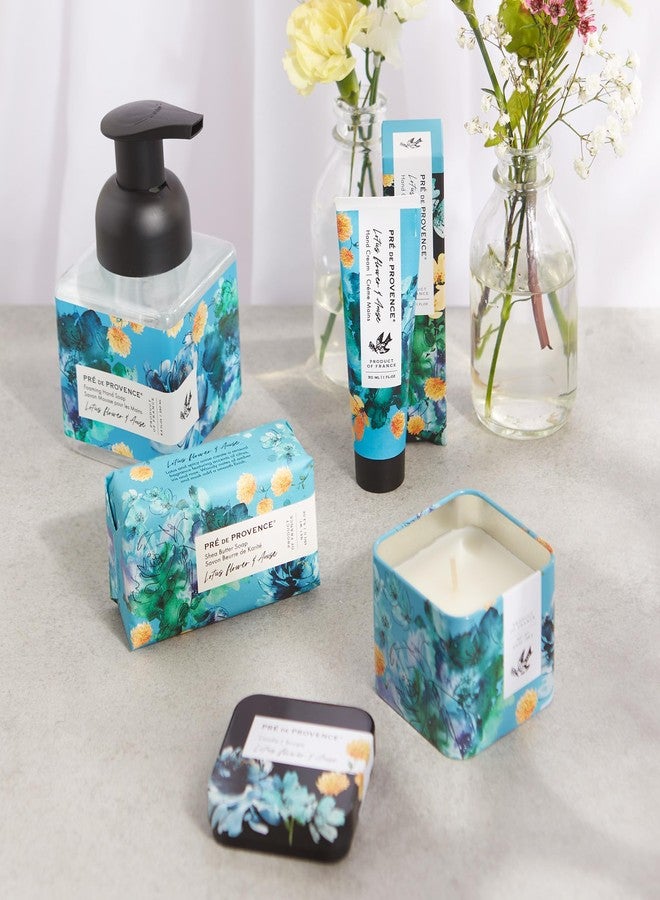Pre de Provence Le Jardin Collection Scented Foaming Hand Soap, Gentle & Moisturizing, Infused with Jojoba & Cotton Seed Oils, 250 ml, Lotus Flower & Anise - Image 2