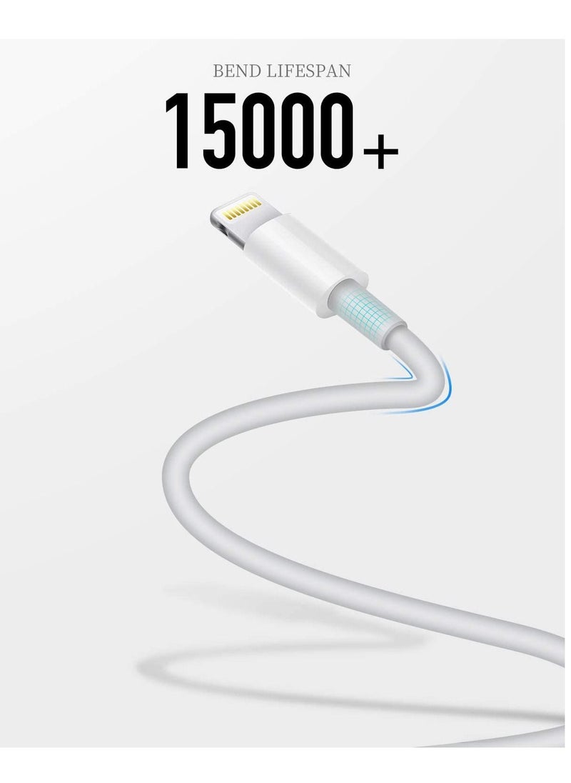 Generic Apple iPhone Charger Cable, 4 Pack Original Lightning to USB Cables Apple MFI Certified 3 Ft, Fast iPhone Charging Cord for iPhone 11/11Pro/11Max/ X/XS/XR/XS Max/8/7/6/5S/SE  - Image 2