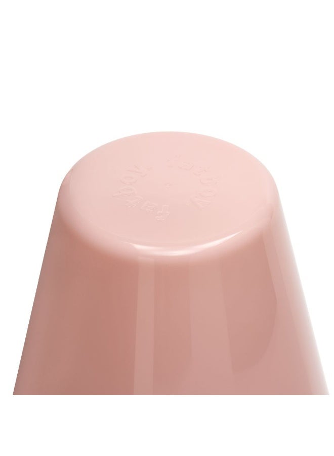 Fatboy Edison the Ambiance Rechargeable Table Lamp, Wireless, Indoor Decorative Lamp with 3 Light Settings, Stepless Dimmable Mood Light, Portable Desk & Bedside Lamp, 16.5 x 25.3 cm – Soft Pink - Image 4