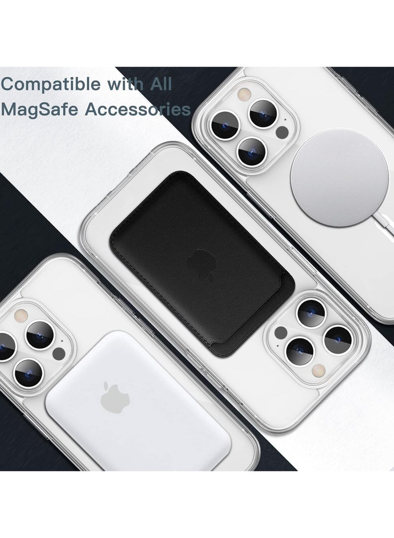 نفس Magsafe Case for iPhone 14 Pro, Non-Yellowing Shockproof Phone Bumper Cover, Anti-Scratch Clear Back (Clear) - Image 4