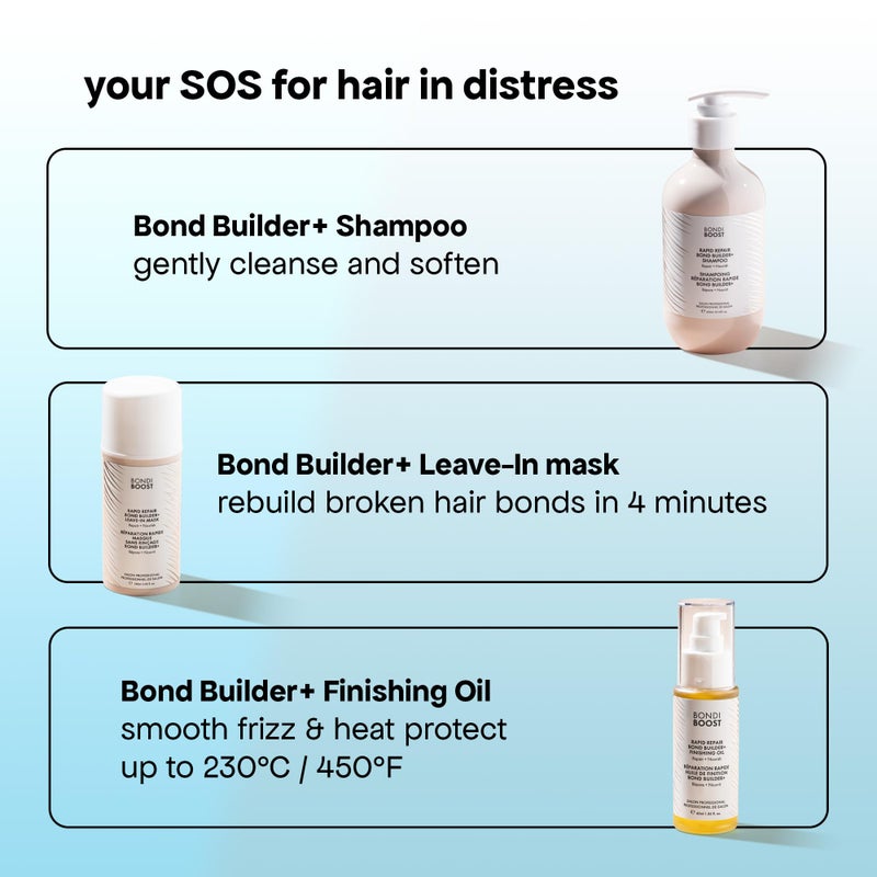 BONDIBOOST Rapid Repair Bond Builder Oil + Heat Protection [1.86 fl oz], Hair Oil for Damaged Hair, Strengthening & Nourishing Formula for Smoother + Healthier + Shinier Results - Image 4