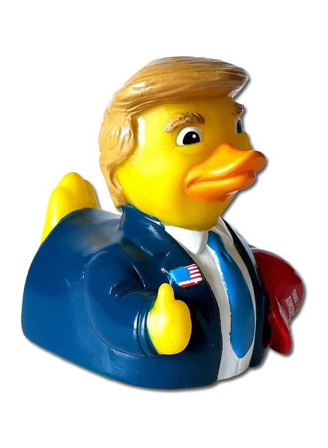 CelebriDucks CelebriDucks - The Donald Trump Duck - Floating Rubber Ducks - Collectible Bath Toy Gift for Kids & Adults of All Ages - Image 4