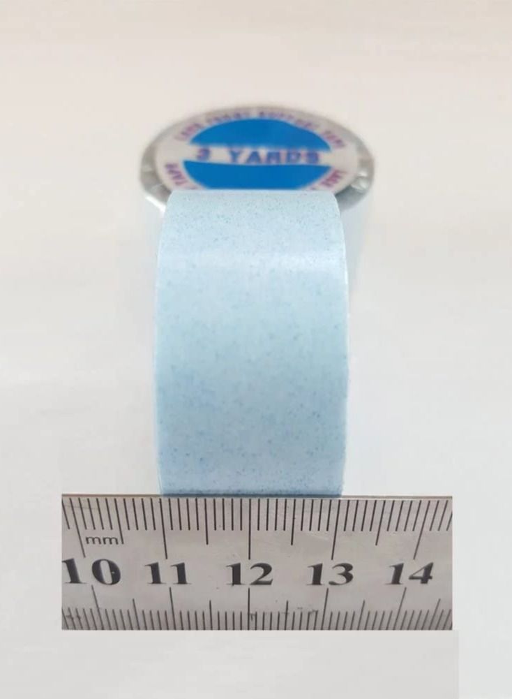 Estelle Lace Front Support Tape Roll Strong Adhesive Double Sided Blue Tape for Skin Weft Hair Toupees and Wigs Water-Proof 3 Yards 20mm - Image 5