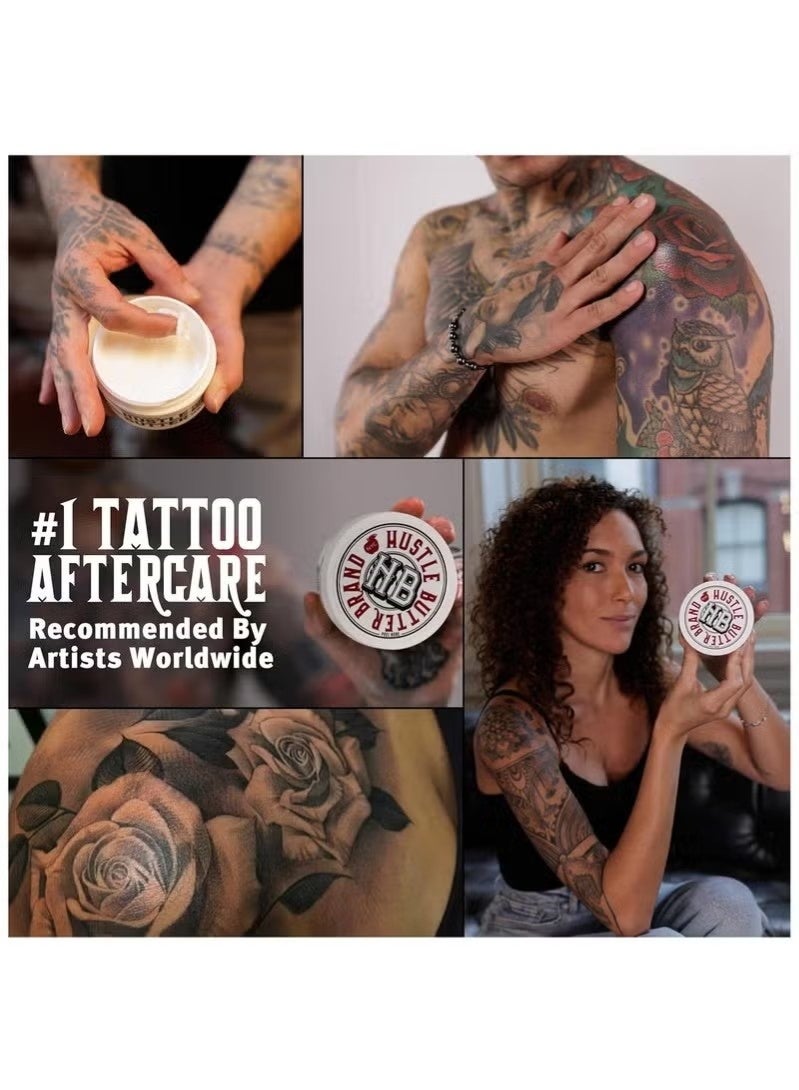 hustle butter deluxe Tattoo Aftercare 5oz Tattoo Balm, Heals + Protects New Tattoos and Rejuvenates Older Tattoos - 100% Vegan Cream No-Petroleum - Image 5