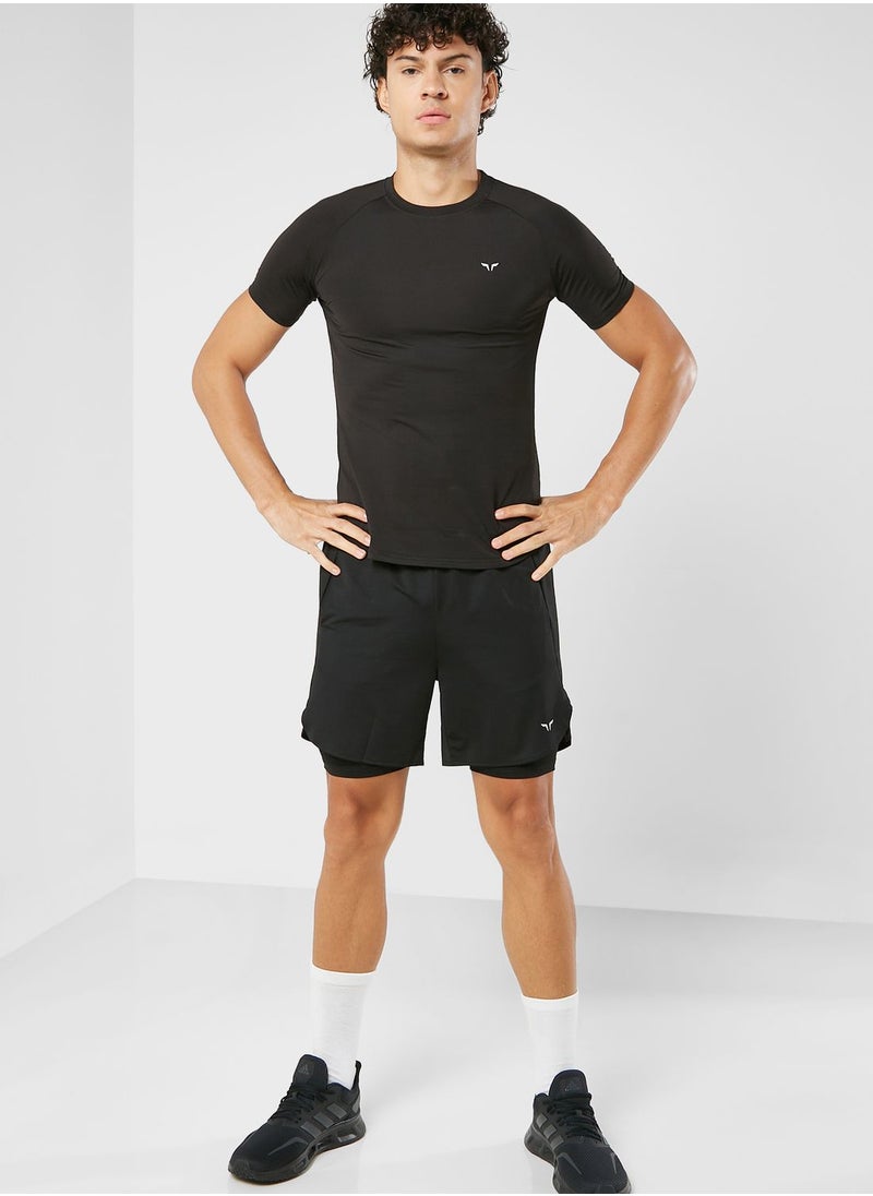 SQUATWOLF - Core Mesh 2-In-1 Shorts - Image 1