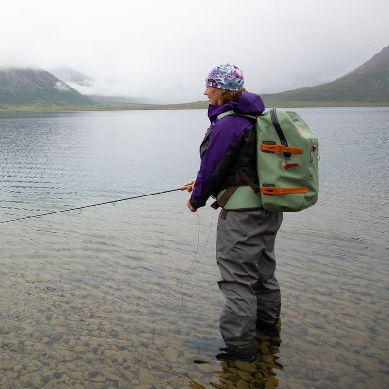 fishpond Thunderhead Waterproof Backpack – Fully Submersible Zipper, Accessory Attachments, 28L | Fishing Backpack - Eco Yucca - Image 3