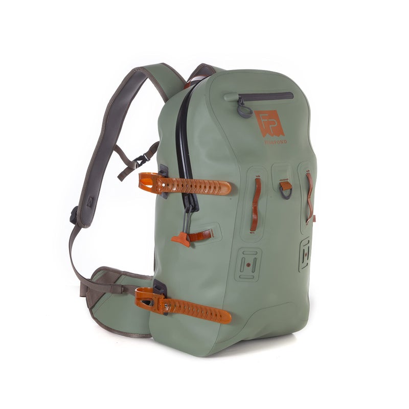 fishpond Thunderhead Waterproof Backpack – Fully Submersible Zipper, Accessory Attachments, 28L | Fishing Backpack - Eco Yucca - Image 4