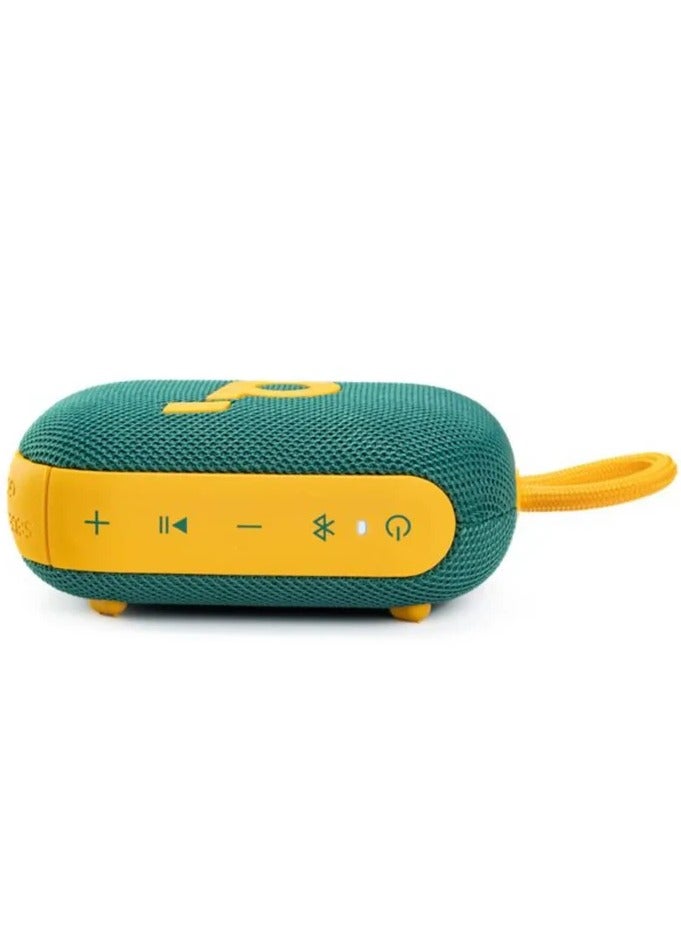 Soundcore Select 4 Go Bluetooth Speaker by Anker, Portable, Up to 20 H Playtime, IP67 Waterproof and Dustproof, Floatable, Powerful Sound, Ideal for Indoors and Outdoors - Limited Edition Green & Gold - Image 4