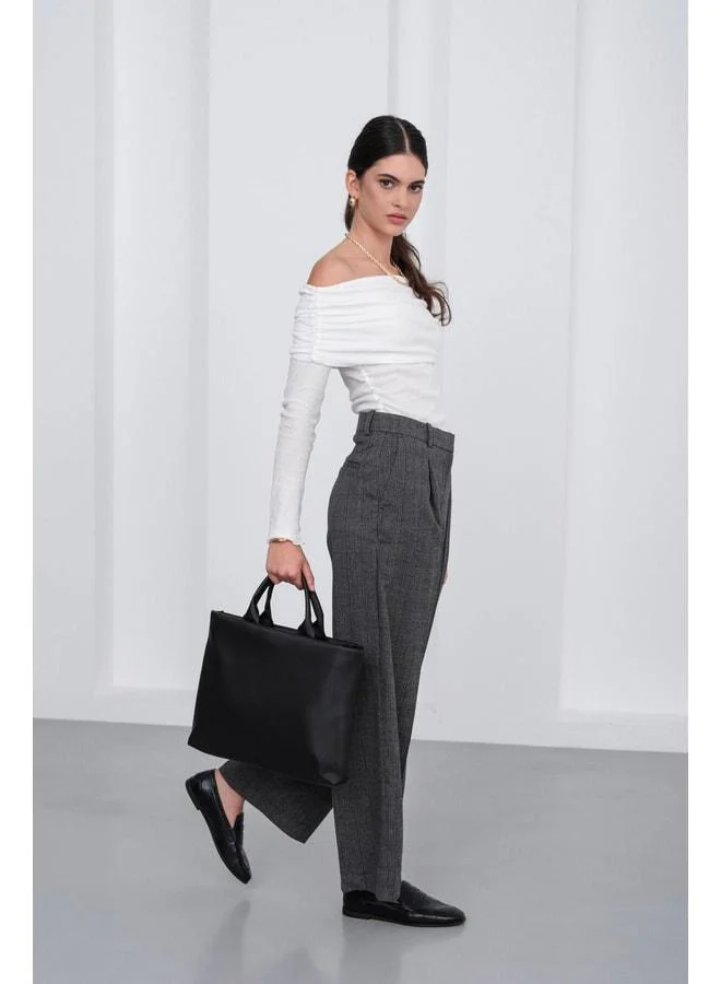 Shule Bags  Didas Shoulder and Document Bag - Black. for Women | Best Price UAE