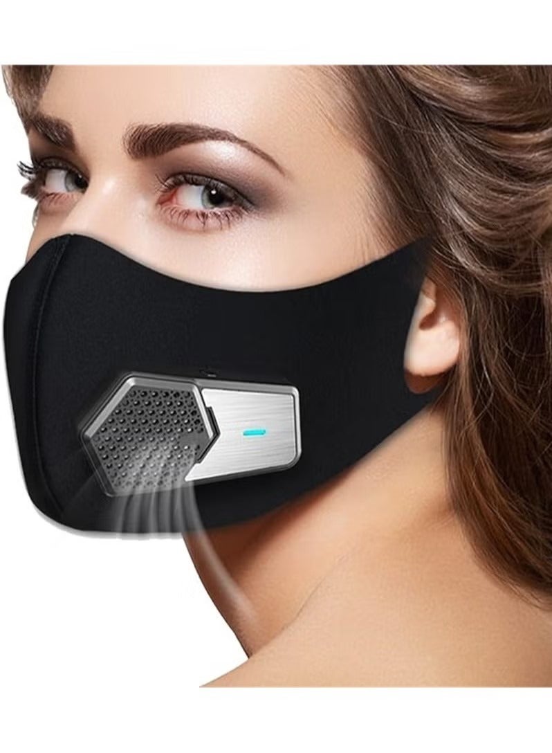 general Personal wearable mask air purifier, portable mini air purifier, suitable for sports, cycling, running and other outdoor sports - Image 1